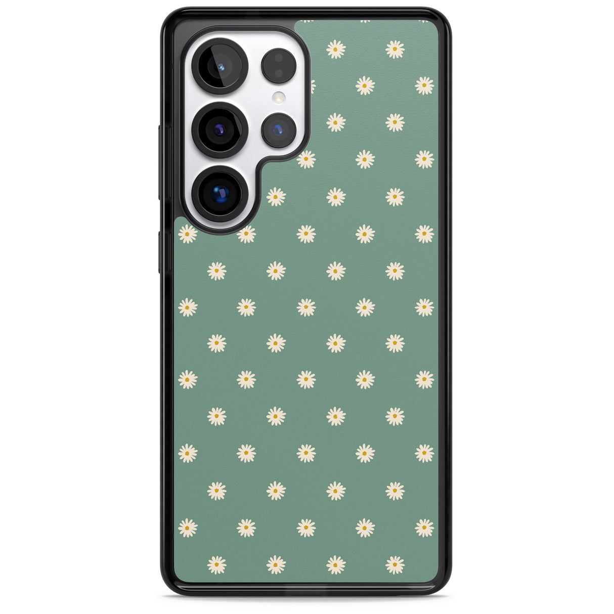 Daisy Pattern Teal Cute Floral