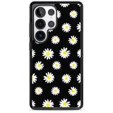 White Daisy Pattern (Black)