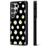 White Daisy Pattern (Black)