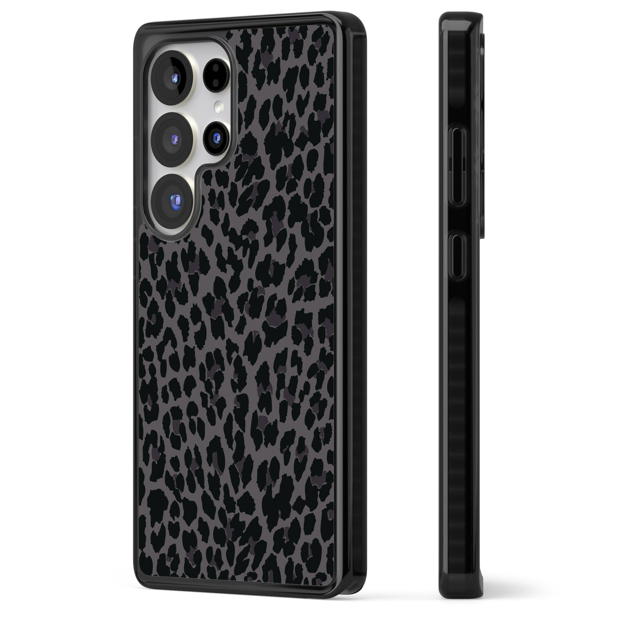 Dark Animal Print Pattern Small Leopard