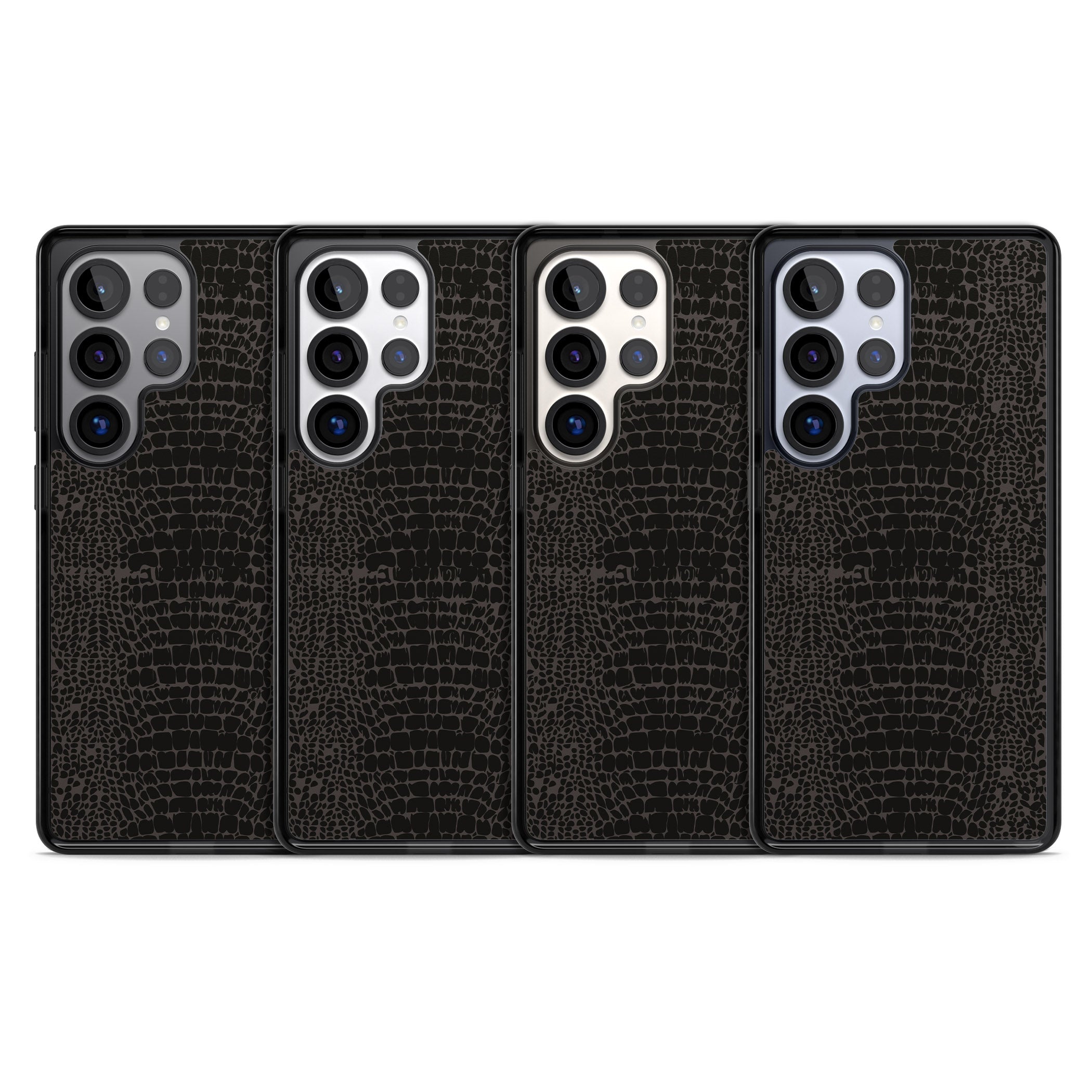 Dark Animal Print Snake Skin