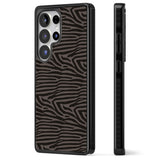 Dark Animal Print Pattern Zebra