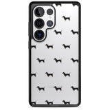 Dachshund Dog Pattern Clear