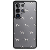 Greyhound Dog Pattern Clear
