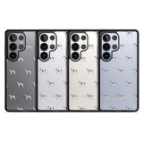 Greyhound Dog Pattern Clear