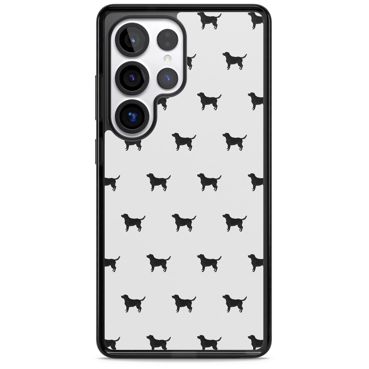 Black Labrador Dog Pattern