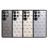 Pembroke Welsh Corgi Dog Pattern Clear