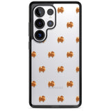 Pomeranian Dog Pattern Clear