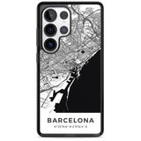 Map of Barcelona, Spain