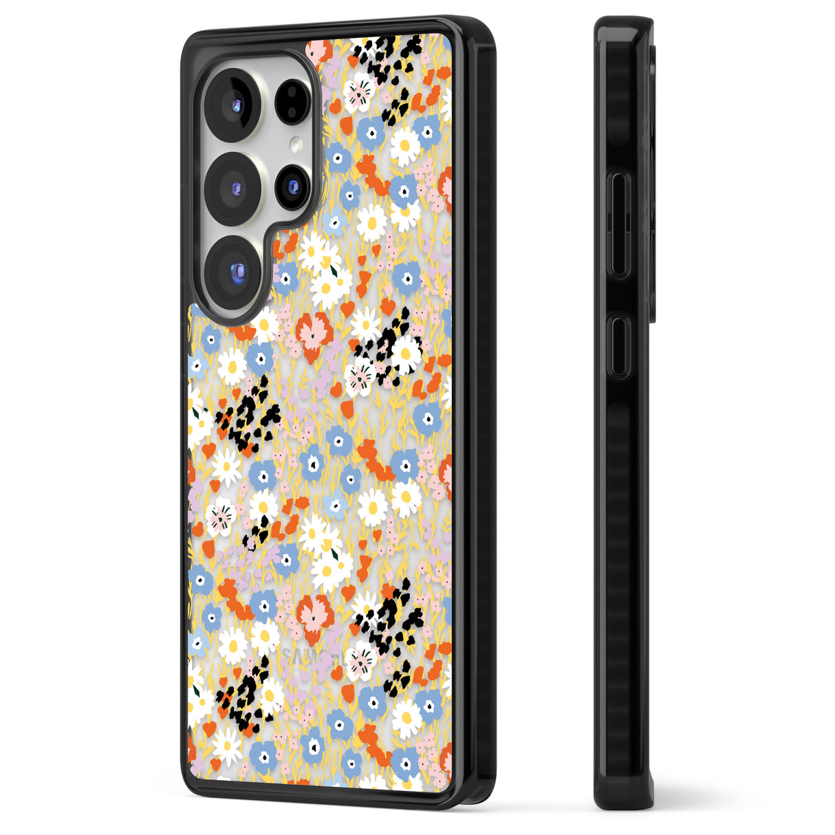 Busy Floral Mix: Transparent