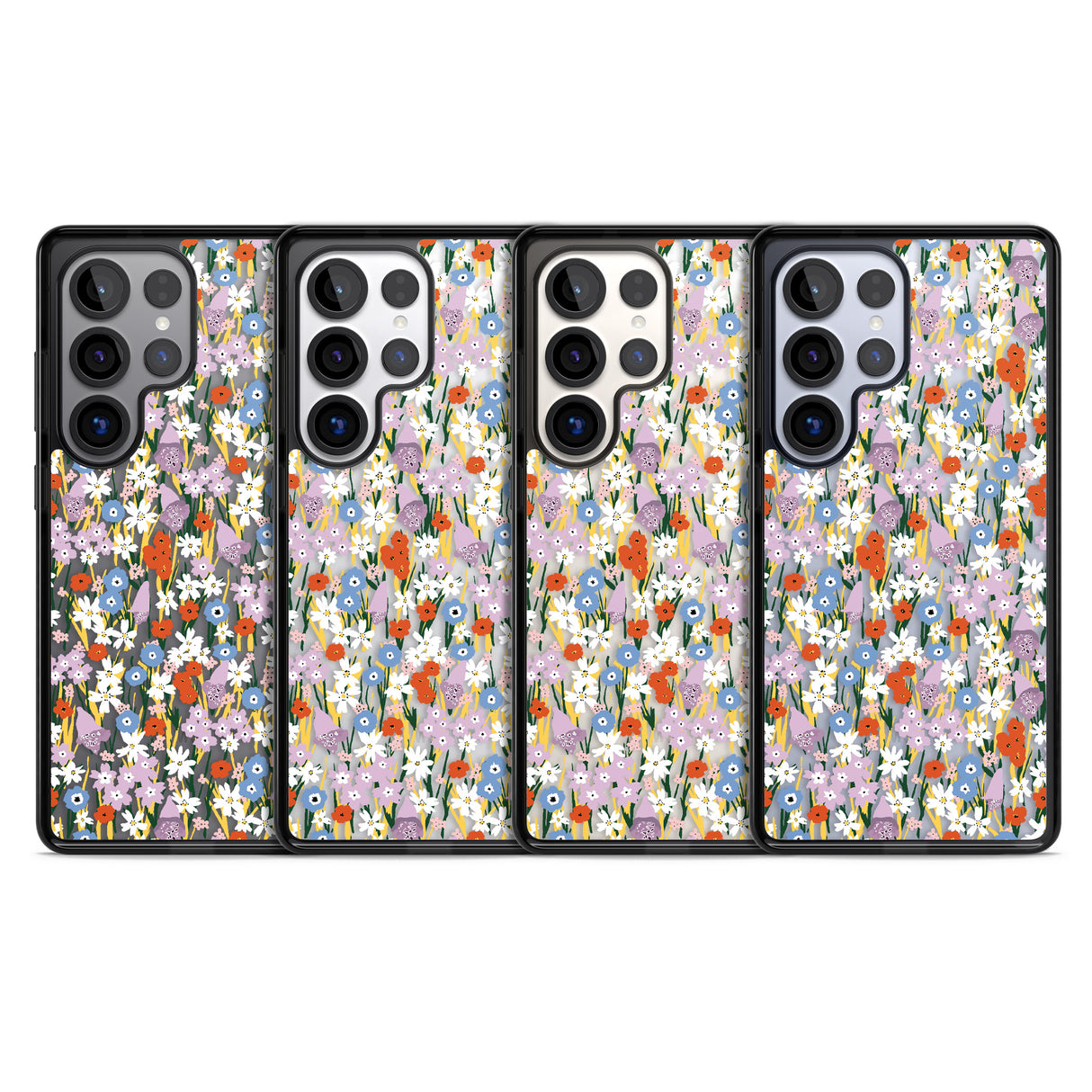 Energetic Floral Mix: Transparent