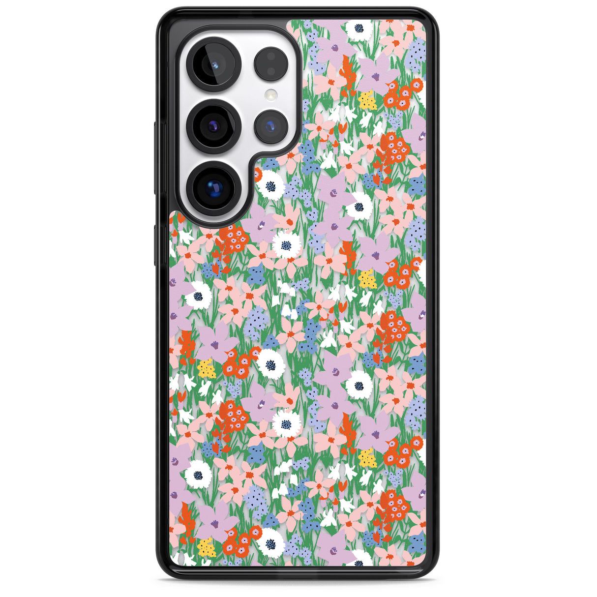 Jazzy Floral Mix: Transparent