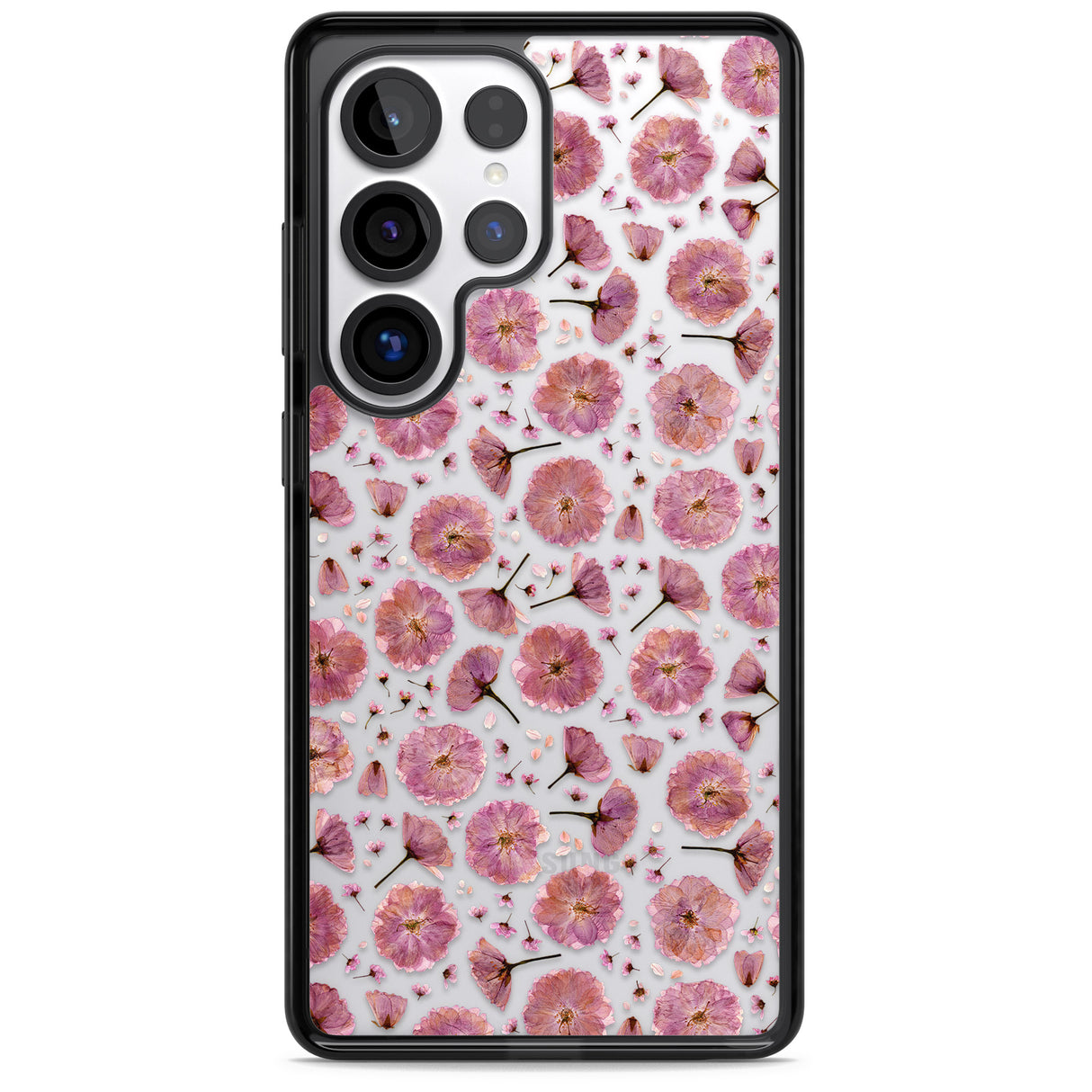 Pink Flowers & Blossoms Transparent Design