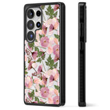 Leafy Floral Pattern Transparent Design