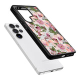 Leafy Floral Pattern Transparent Design