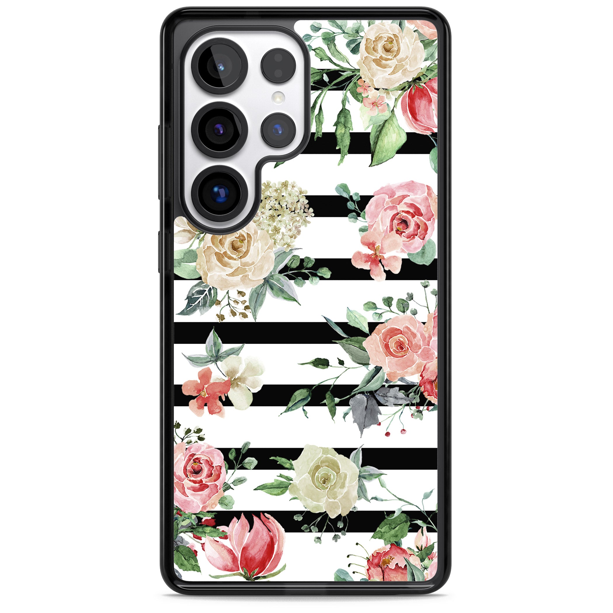 Floral Stripes