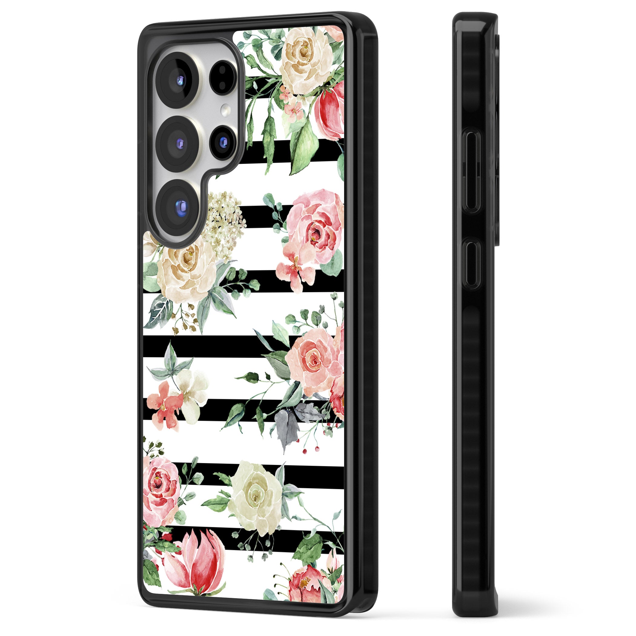 Floral Stripes