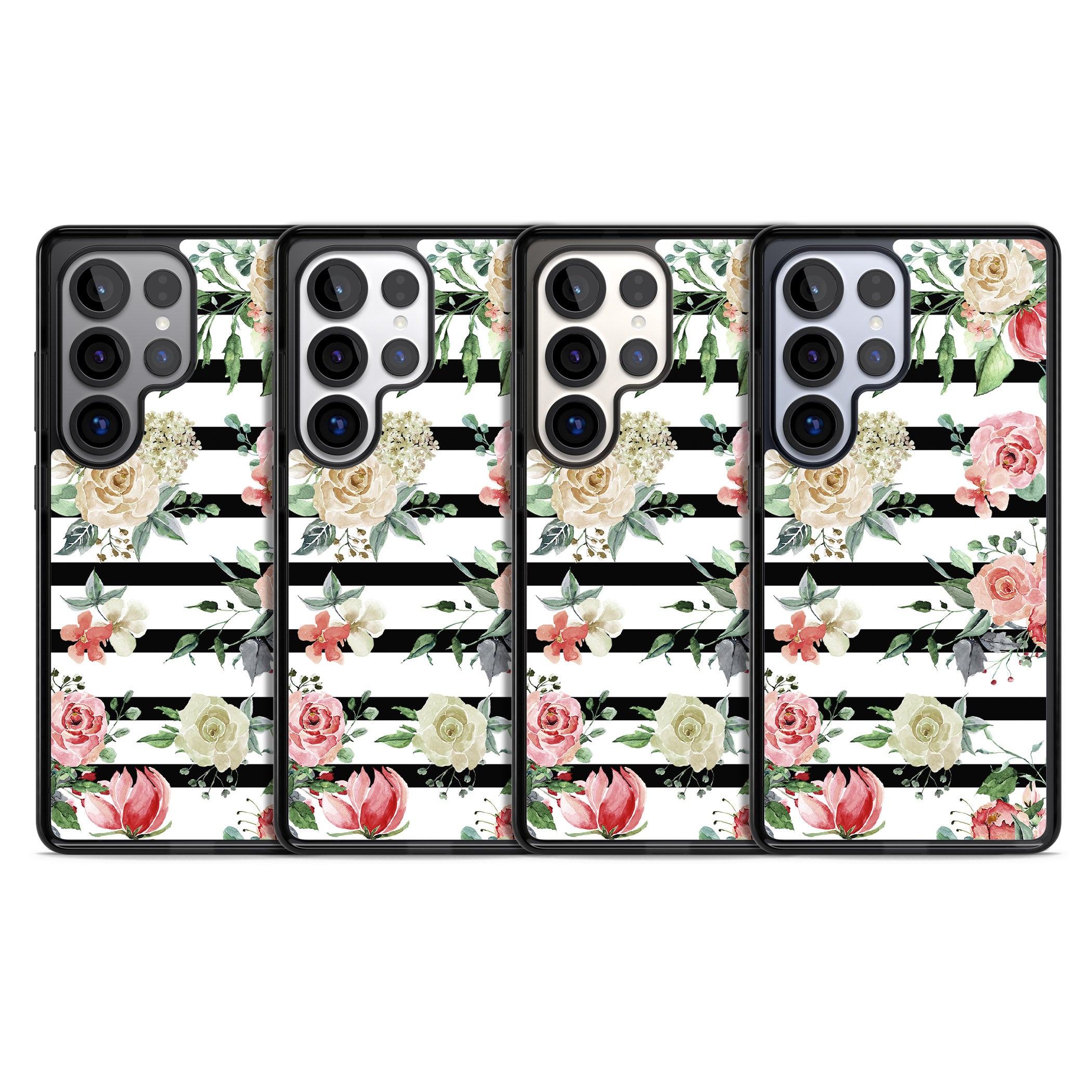Floral Stripes