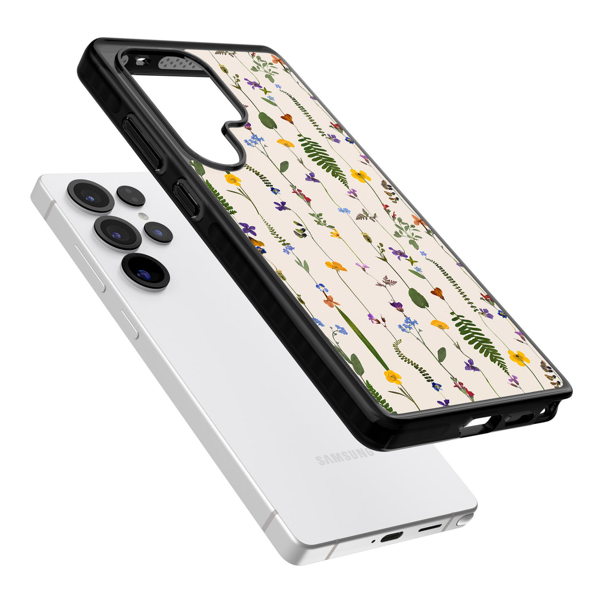 Wildflower Chain Design - Cream