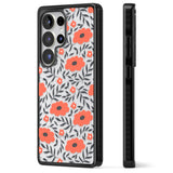 Red Poppy Transparent Floral