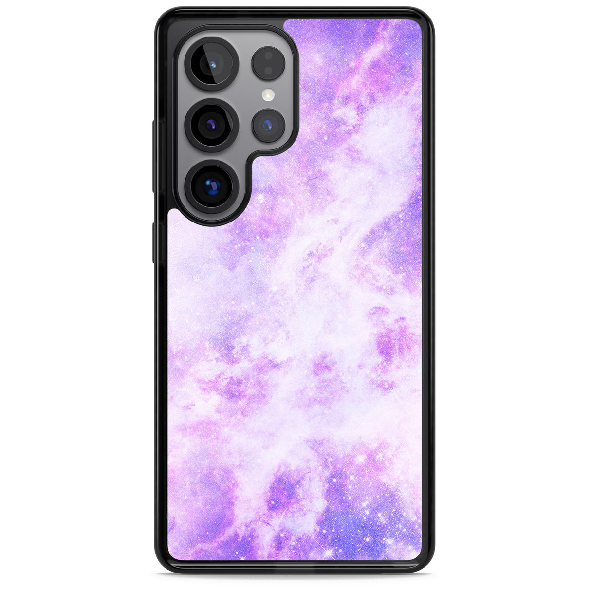 Purple Galaxy Pattern Design