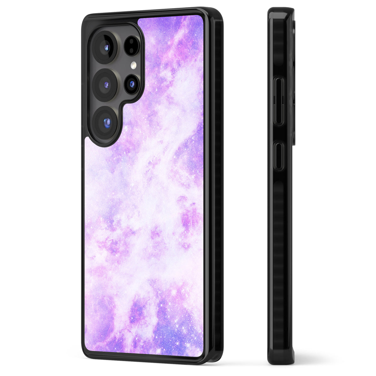 Purple Galaxy Pattern Design