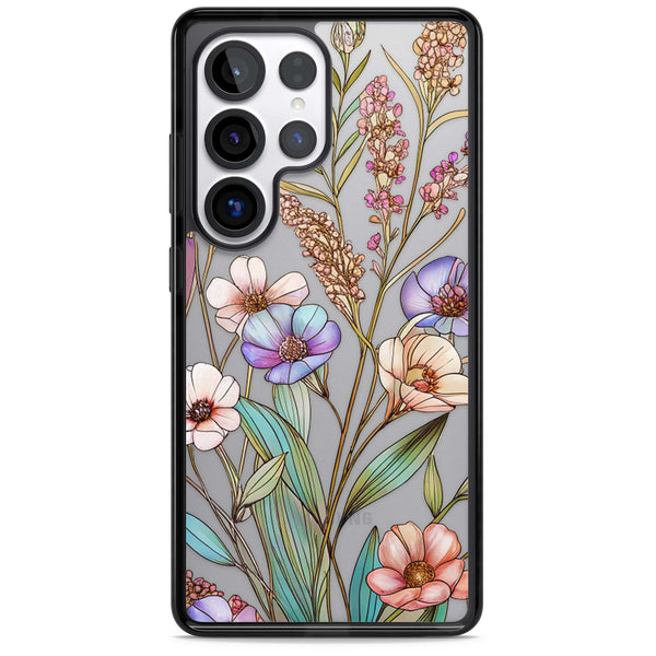 Glass Summer Flowers