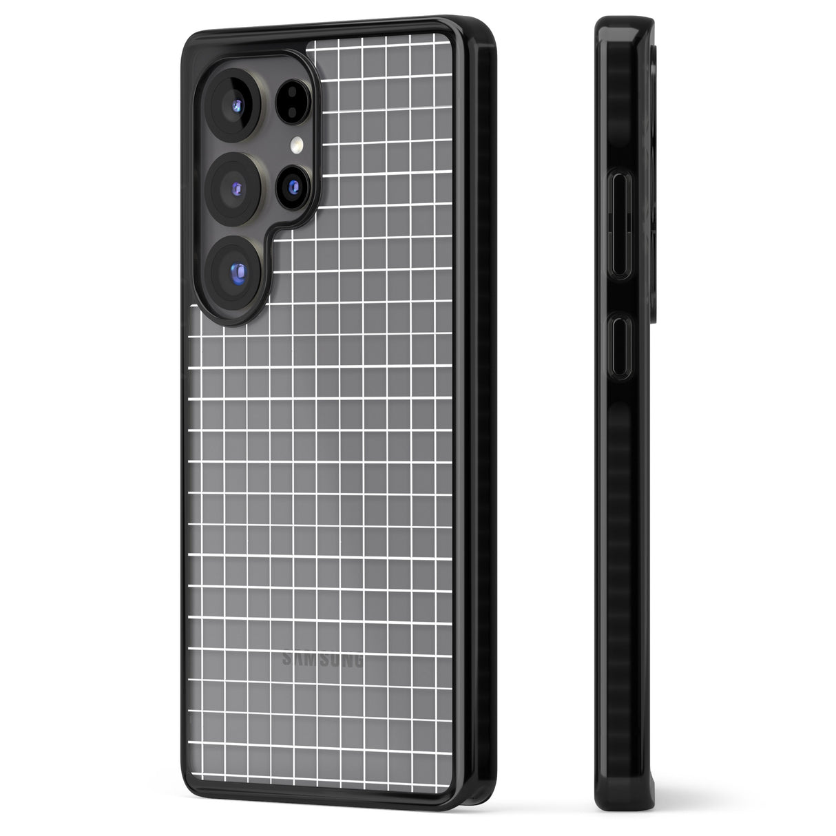 Simplistic Small Grid Designs White (Transparent)
