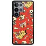 Red Retro Halloween Pattern