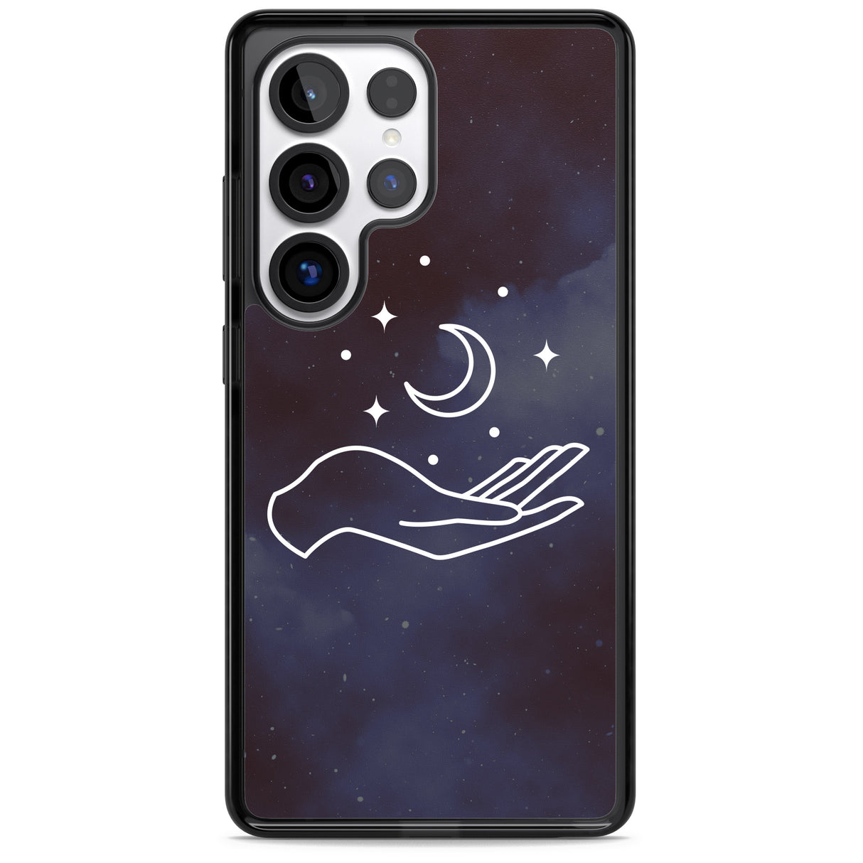 Floating Moon Above Hand
