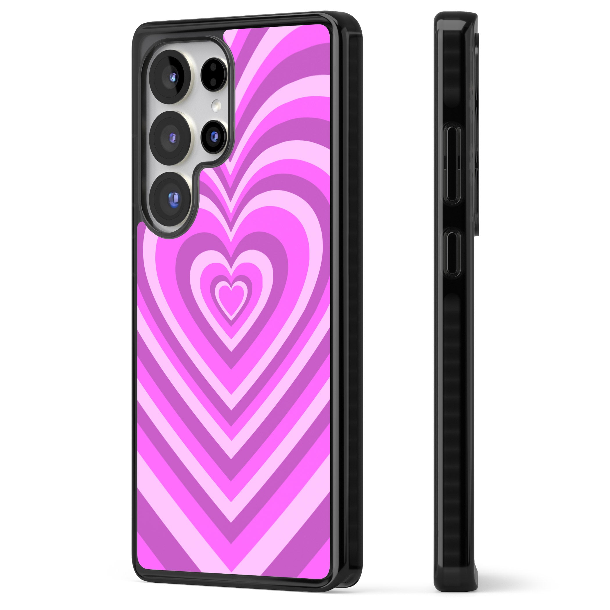 Pink Heart Illusion