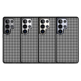 Black Houndstooth Pattern