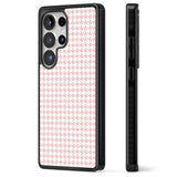 Pink Houndstooth Pattern