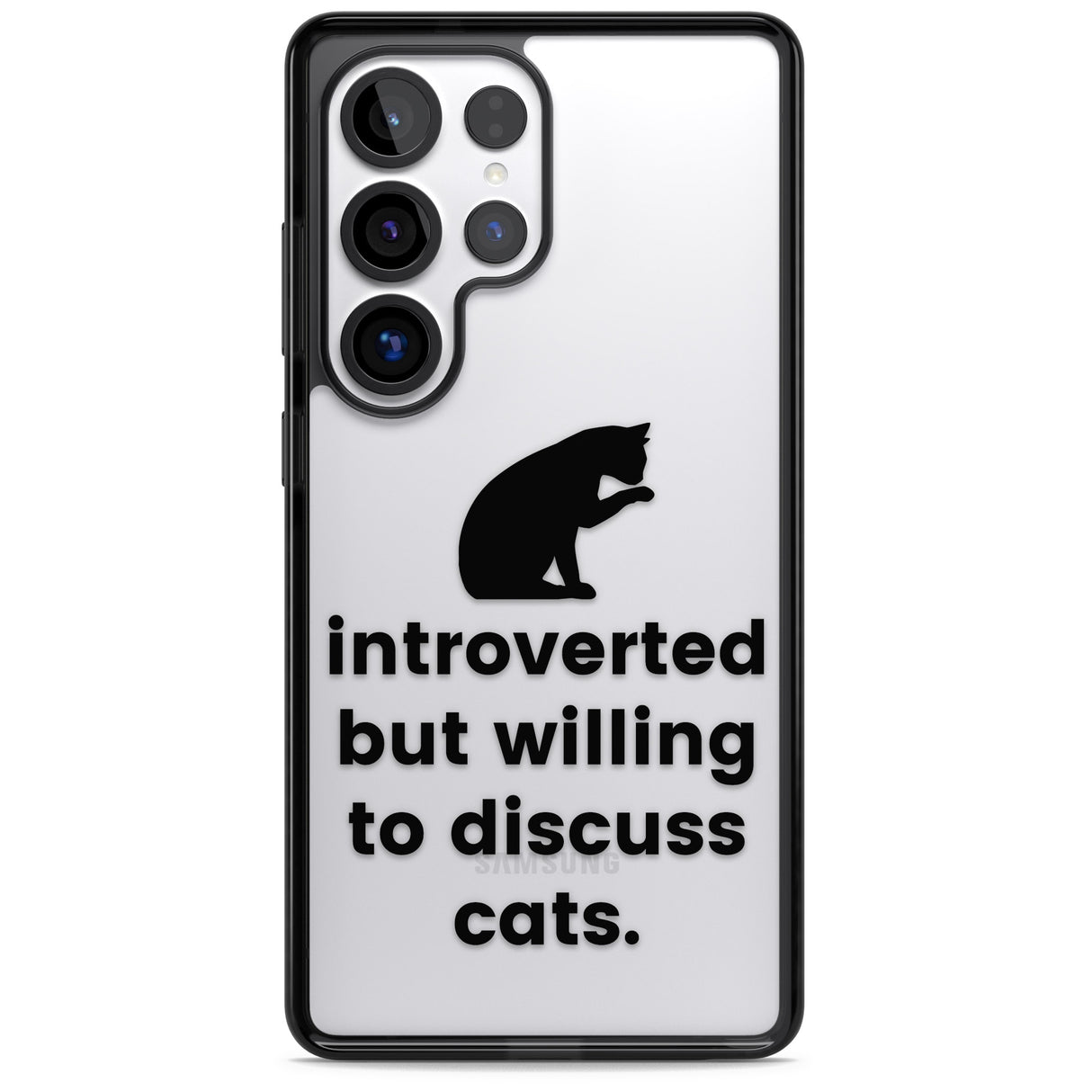 Introverted But Willing To Discuss Cats