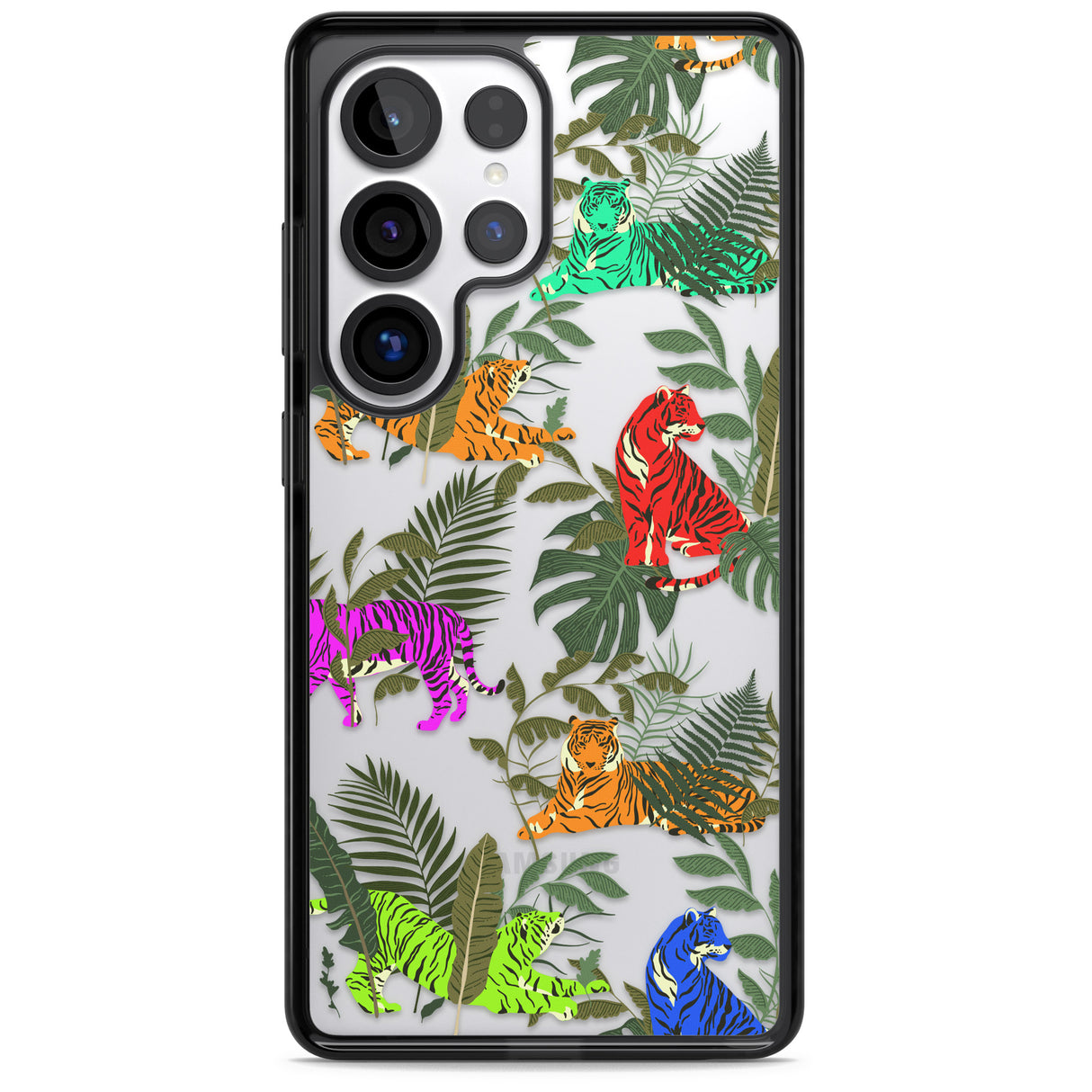 Colourful Tiger Jungle Cat Pattern