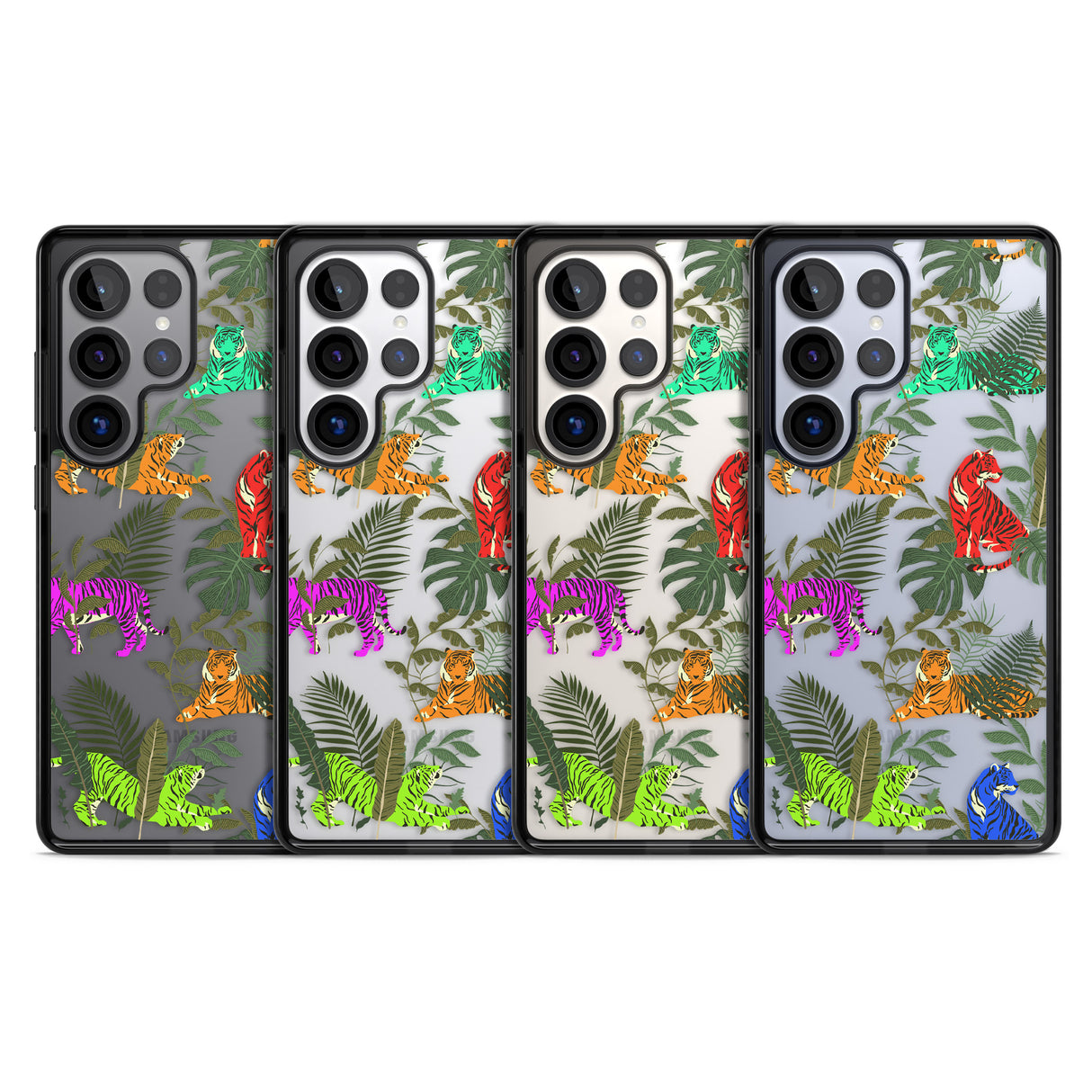 Colourful Tiger Jungle Cat Pattern