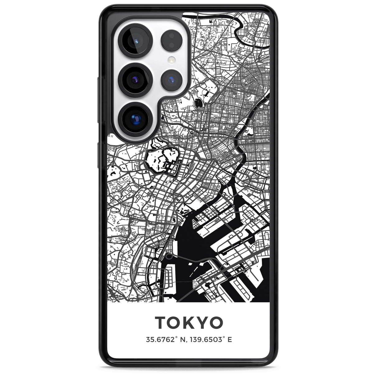 Map of Tokyo, Japan