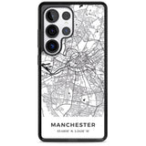 Map of Manchester, England