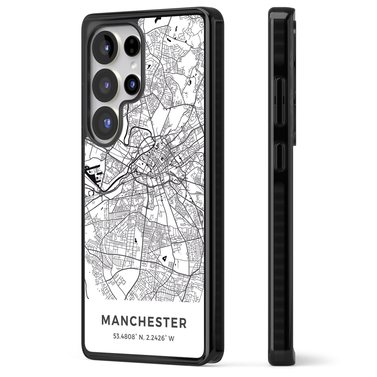 Map of Manchester, England
