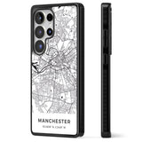 Map of Manchester, England