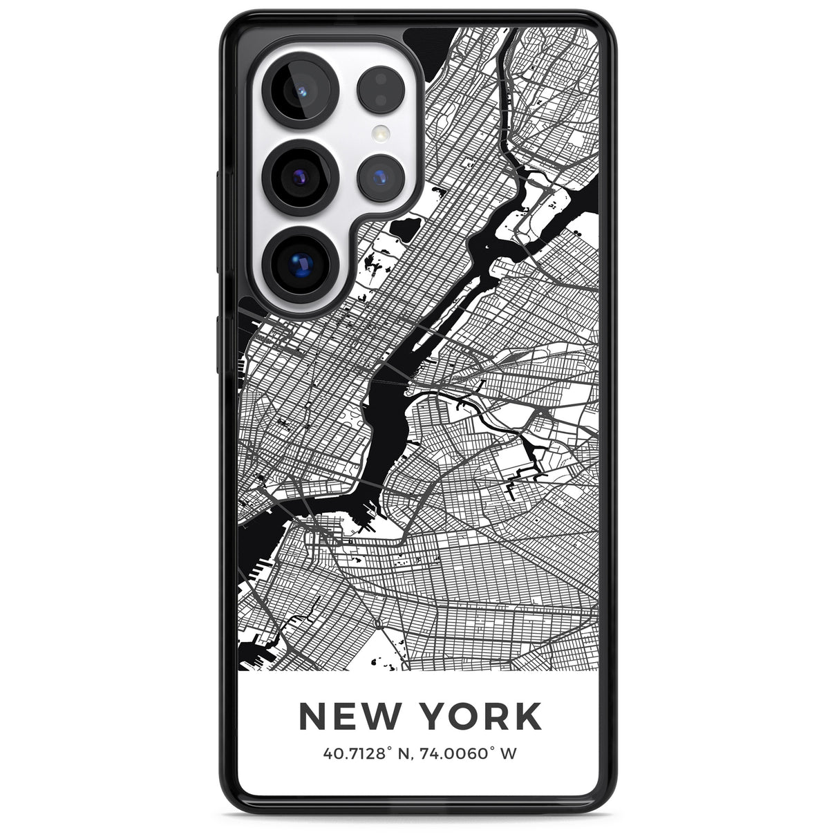 Map of New York, New York