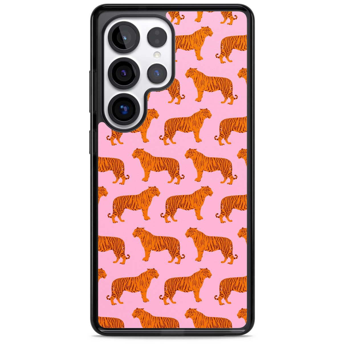 Tigers on Pink Pattern