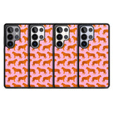 Tigers on Pink Pattern