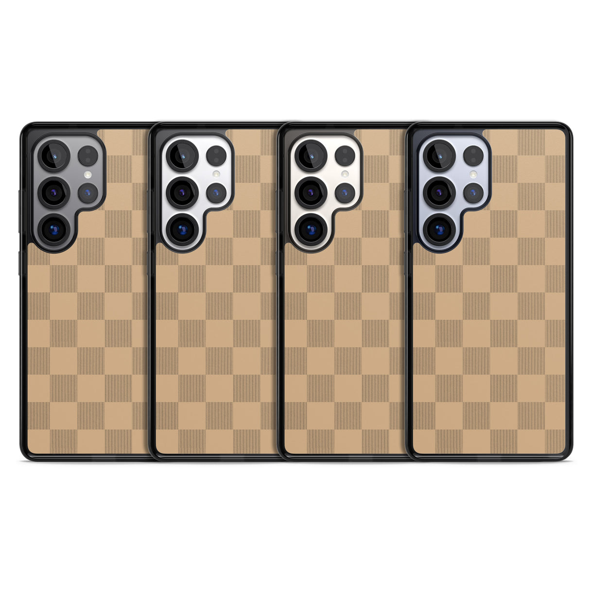 BEIGE CHECKERED