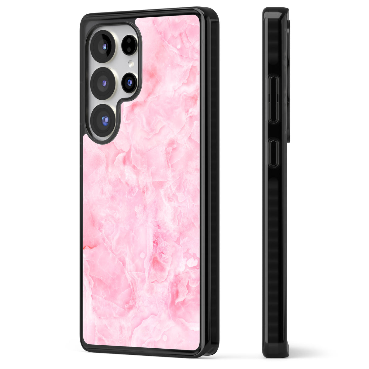 Bright Pink Onyx Marble Texture