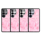 Bright Pink Onyx Marble Texture