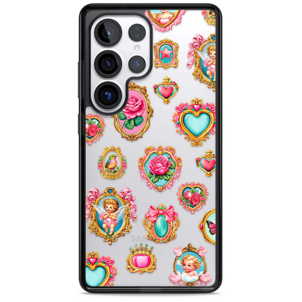 Angelcore Hearts Frames