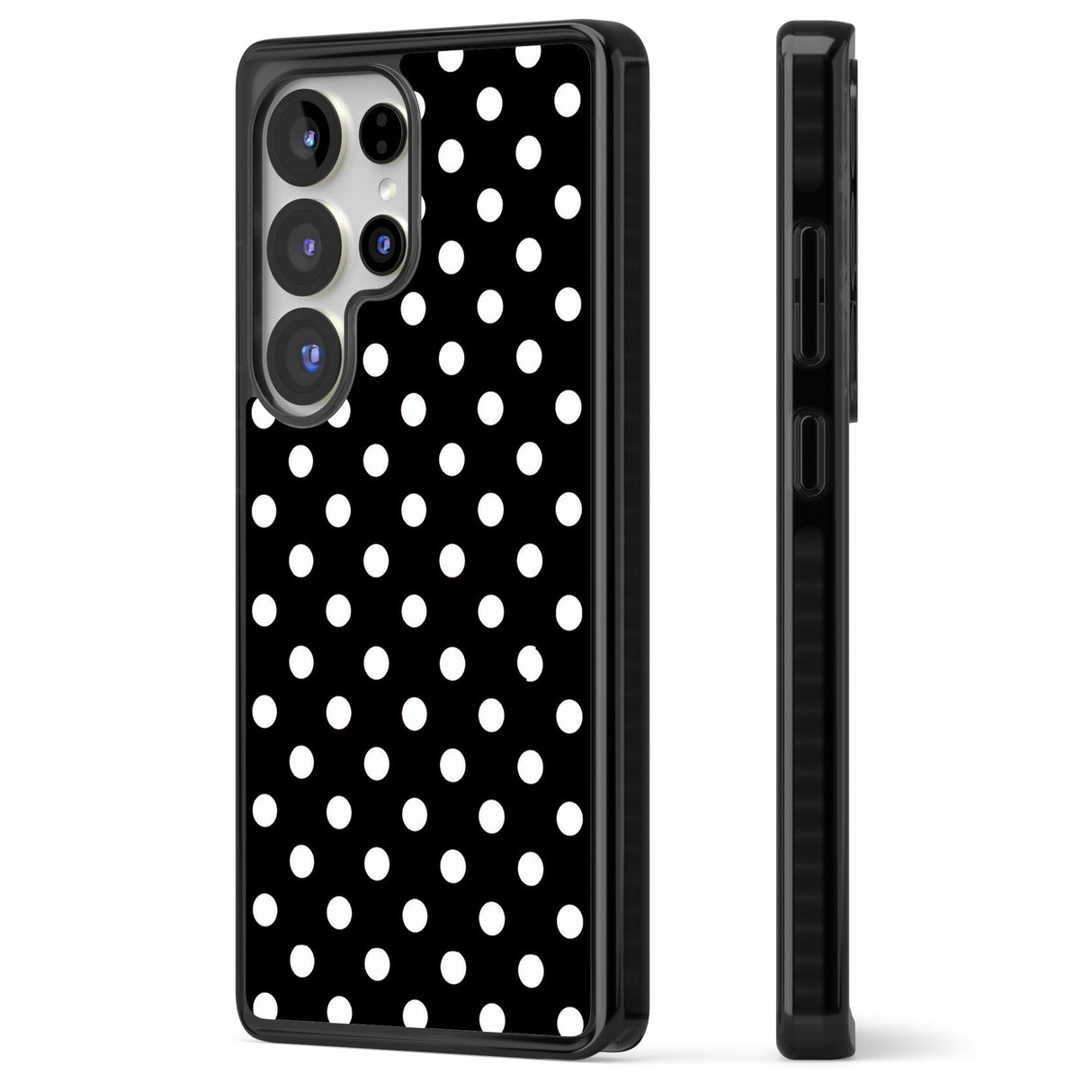 Designer Chic Black Polka Dot