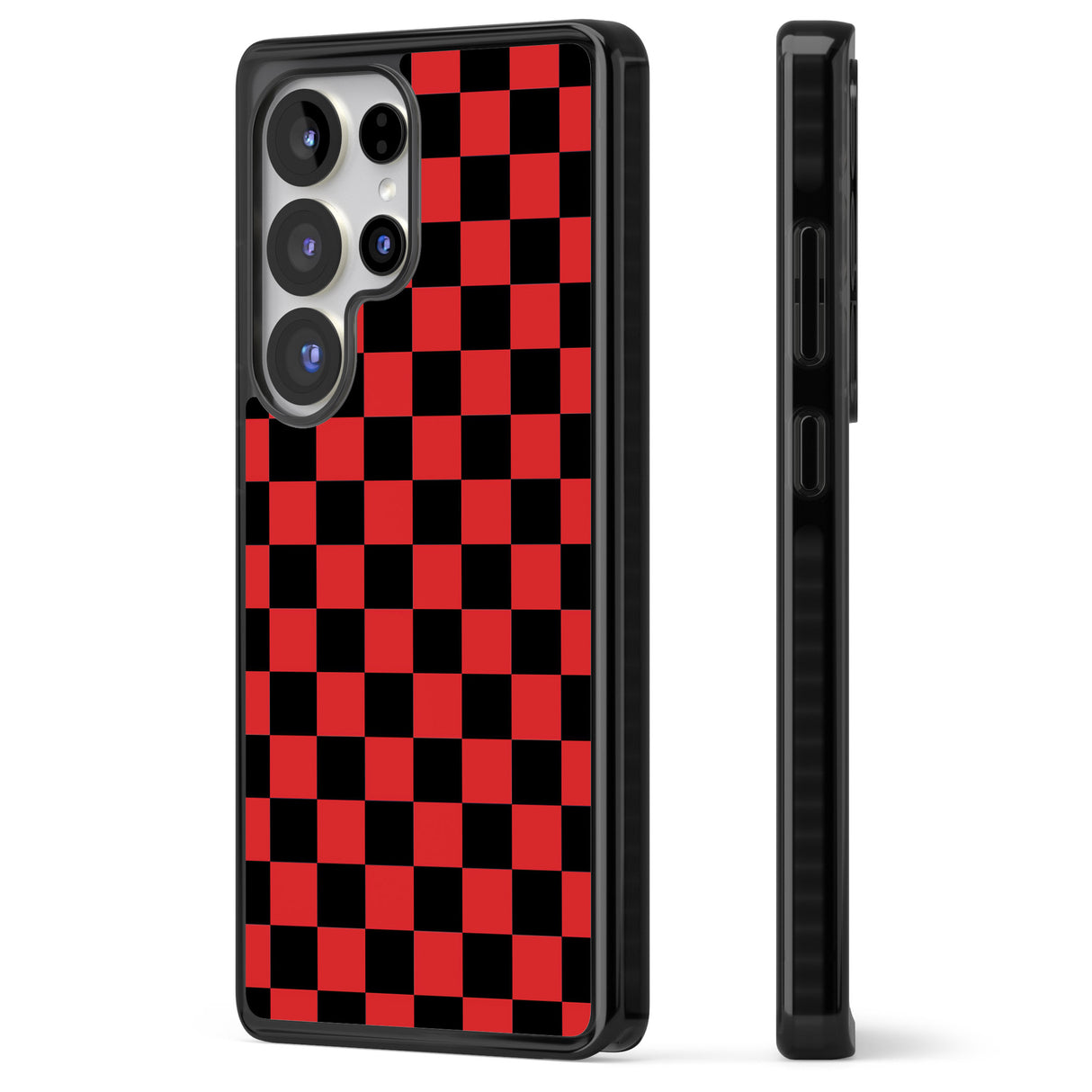 Red Black Checkered