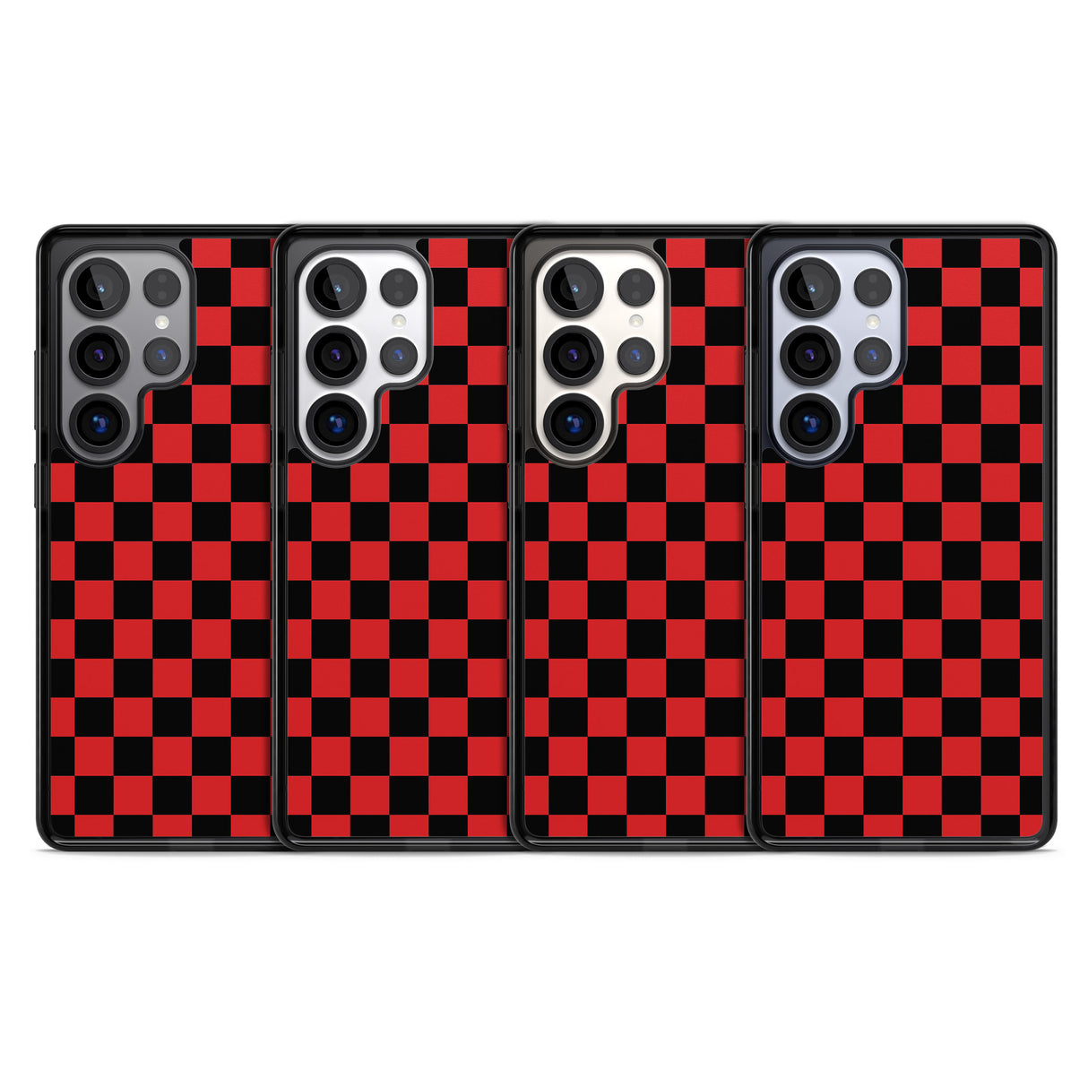 Red Black Checkered